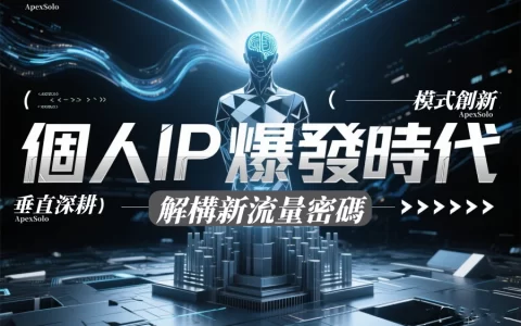 個人IP爆發時代：從垂直深耕到模式創新，解構新流量密碼